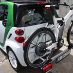 smart fortwo electric drive Fahrradträger ebike