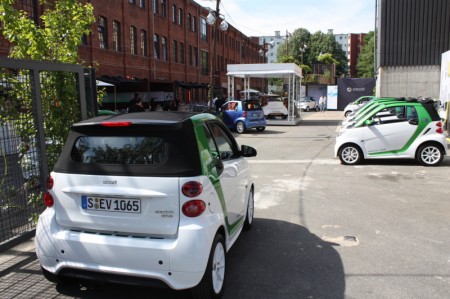 smart fortwo electric drive Gelände