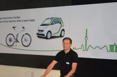 smart fortwo electric drive Hülder Martin Leiter smart Vertrieb