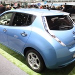 Vienna Autoshow 2013 Nissan Leaf Elektroauto
