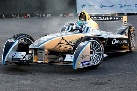 Formel E-Auto Elektro Formel Wagen SRT_01E