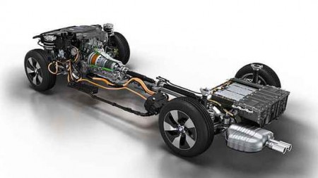 Antriebsstrang BMW 3er Plugin-Hybrid