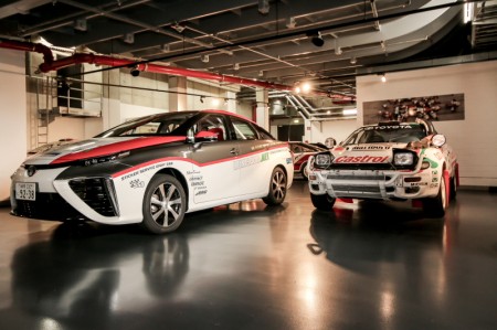 Toyota Mirai Vorausauto WRC ADAC Deutschland Rallye Brennstoffzelle