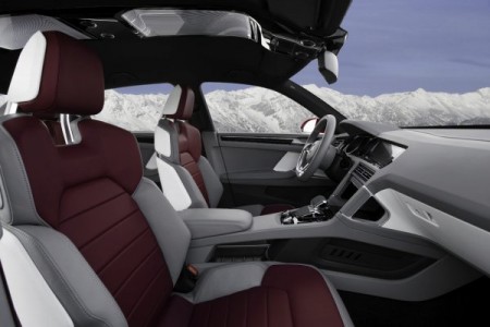 VW Studie Cross Coupe Hybrid Innenraum