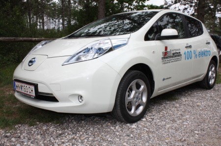 Nissan Leaf Seitenansicht