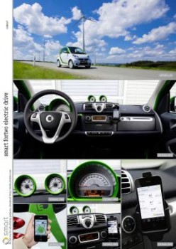 smart fortwo electric drive bilder