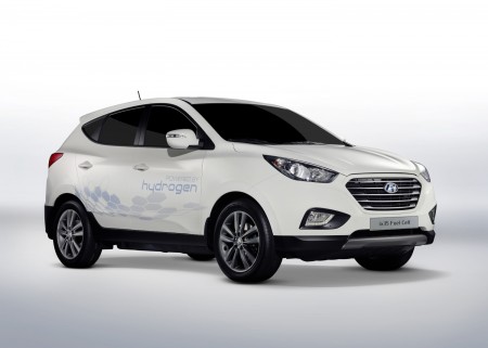 Hyundai ix35 Fuel Cell Wasserstoff Auto