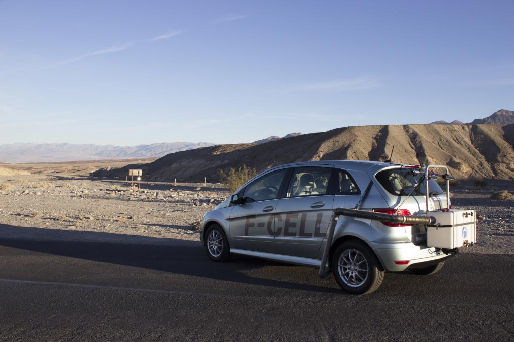 Mercedes-Benz B-Klasse F-Cell Diane Kruger Wasserspender Death Valley