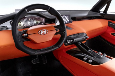 Brennstoffzellen-Studie Hyundai Intrado Innenraum