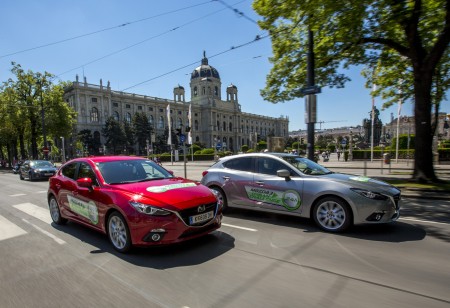 Mazda3 Urban Challenge Wien Ringstraße