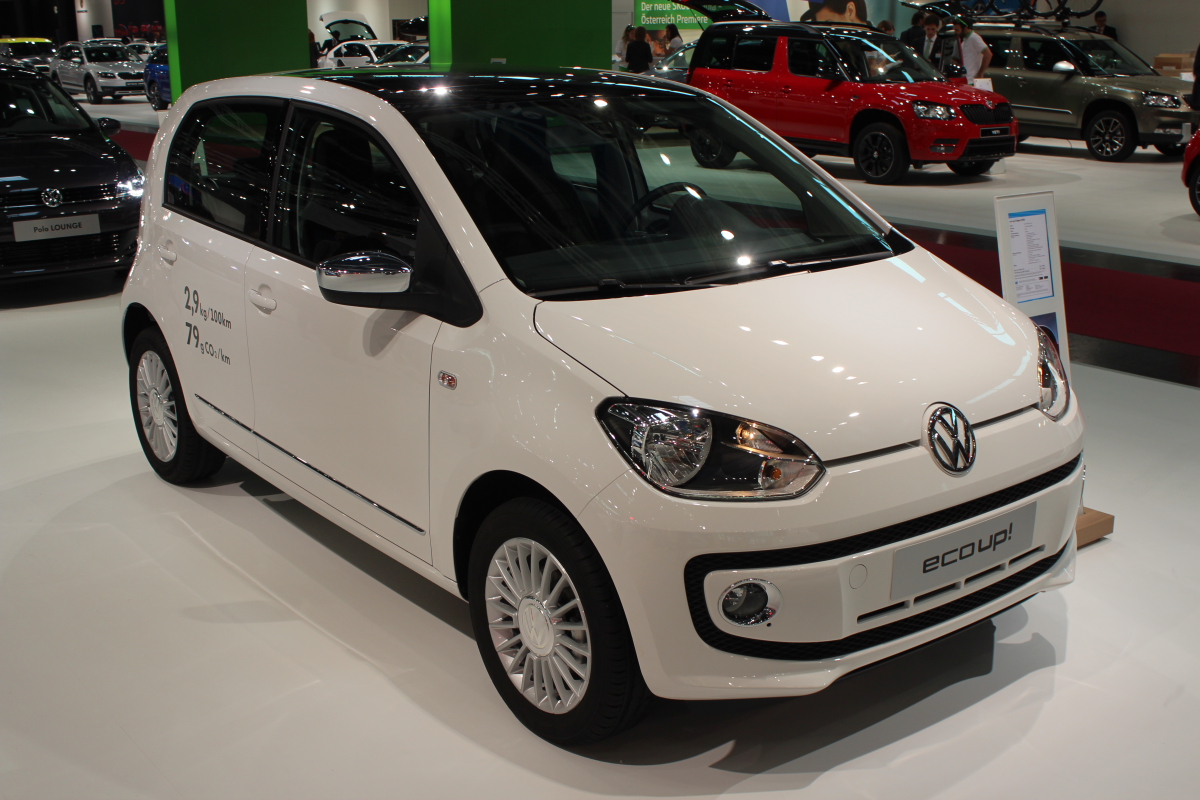 Vienna Autoshow 2015 Volkswagen eco up