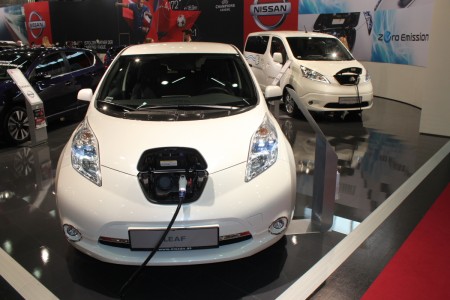 Vienna Autoshow 2015 Nissan Leaf