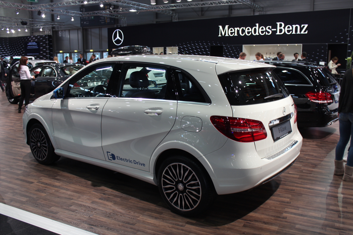 Vienna Autoshow 2015 Mercedes-Benz B-Klasse Electric Drive